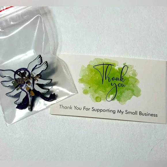 Digimon -  Angewomon Pin 🪽💜 - Picture 5 of 5